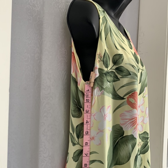 Hawaiian Print Dress Sz: M - Picture 5 of 8